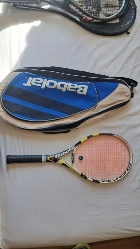 Raquete aero Pro Drive e Raqueteira Babolat