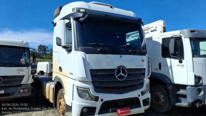 Mercedes-Benz Actros Actros 2651 MP5 LS 6x4 2p (diesel)(E5) 2022/2022 Vamos Seminovos Pinh