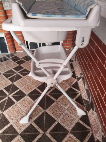 Banheira com trocador 