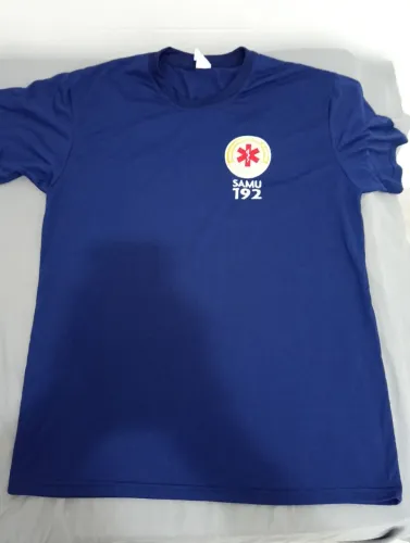 Camisa SAMU 192 - Tamanho G - Nova (Nunca Usada)