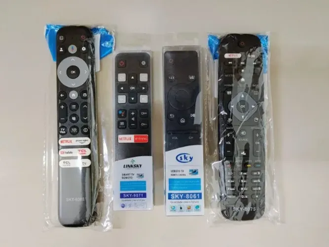 Controle Remoto para Smart Tv Varias Marcas + Pilhas Brinde