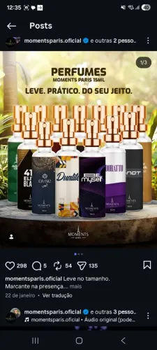 PROMOÇÃO DOS DEUSES DO PERFUME