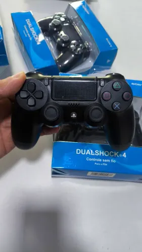 Controle Sem Fio Gamer com Vibração para PS4 e PC sem fio 