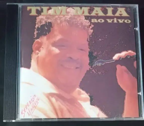 CD Musical - Tim Maia - Ao vivo - Ano 1992
