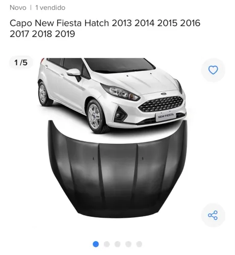Capo Ford NEW FIESTA 600,00