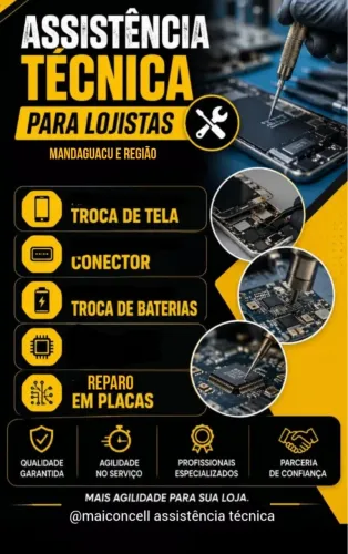 Realizamos todos trabalhos em iPhone com bons preços para logístas 