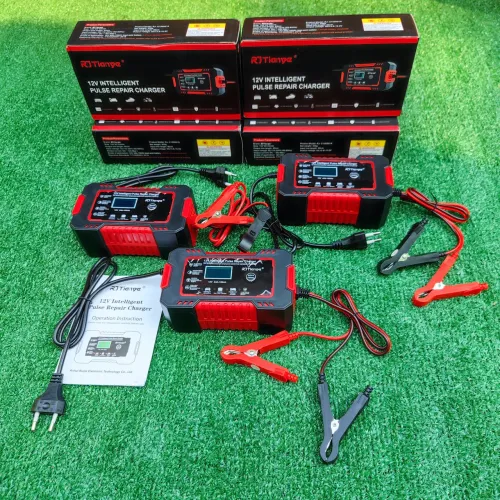 Carregador de bateria automotiva 12V 4Ah a 100ah carro, moto, jet-ski, barco a vapor