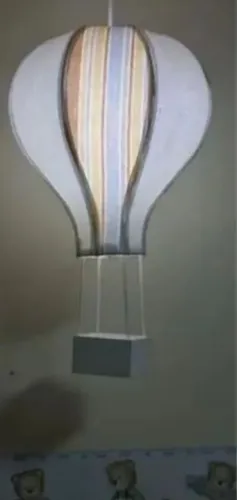 Luminária de teto balão mágico 