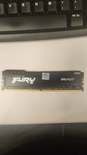Memória Ram Fury Beast Ddr4 16gb 2666mhz Kingston Kf426c16bb1/16