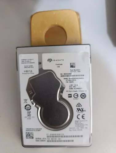 HD 1Tb 2,5" Seagate em excelente estado
