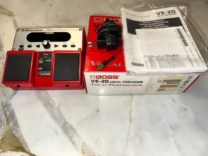 Pedal De Voz Boss Ve-20 Vocal Performer Profissional
