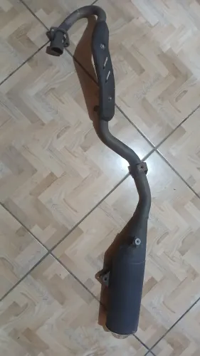 Escapamento de moto