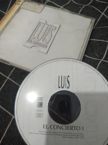 CD duplo Luis Miguel El concierto