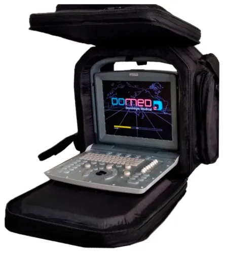 Ultrassom veterinário DM10V pro DOMED portátil - probe retal