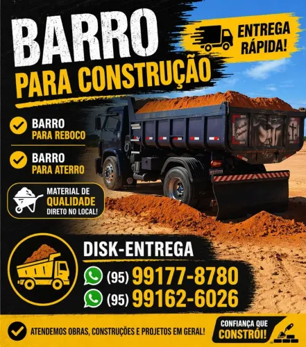 Barro para sua construção