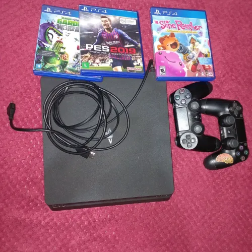 Ps4 slin 1tb completo .