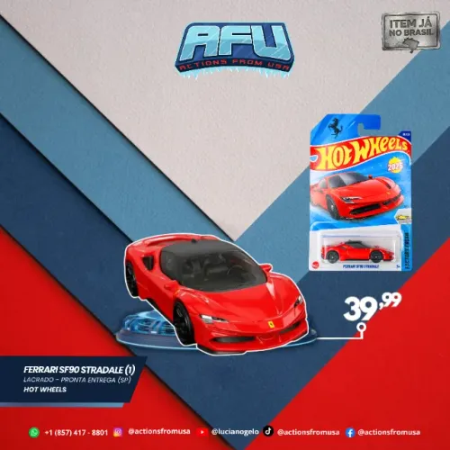 Ferrari Sf90 Stradale Hot Wheels