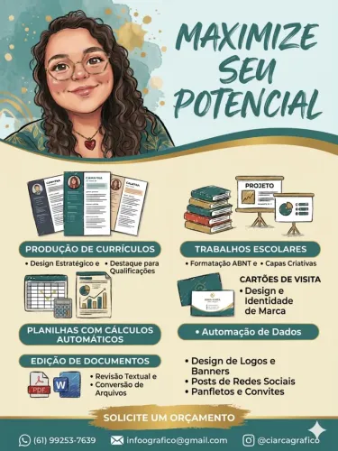 Serviço de design e organização de documentos