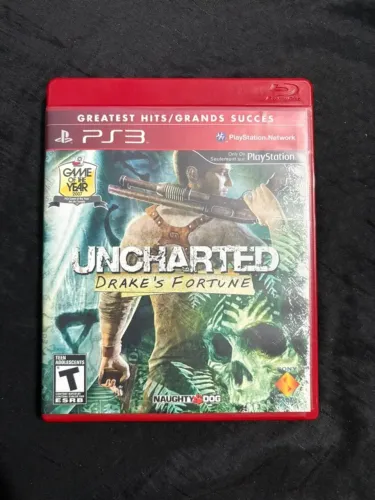 Capa Uncharted - ps3