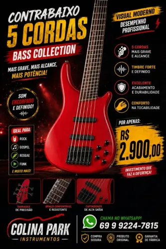 Contrabaixo Bass colletion (Made In Japão)