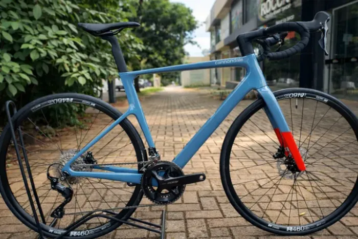 Bicicleta Cannondale SuperSix EVO Carbon 4 Azul Tam.54