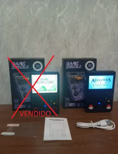 Console Retrô Portátil r36s + Kit Completo