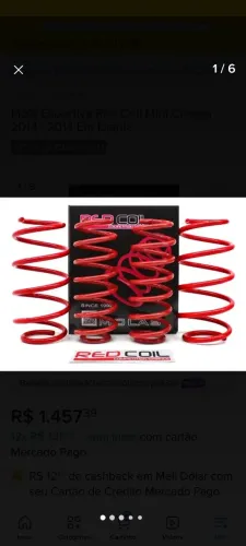 Molas esportivas para Mini Cooper f56