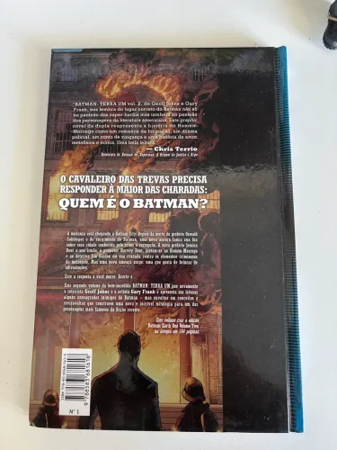 HQ Batman: Terra Um Vol. 2, DC, De Johns, Geoff. panini, Capa Dura em Português, 2005