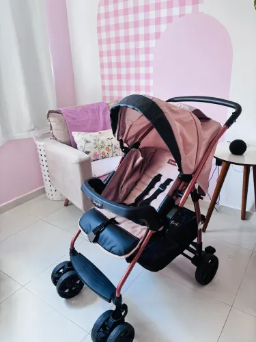 Carrinho de bebê Rio k burigotto + bebê conforto 