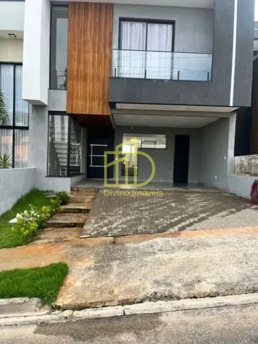 Casa Moderna para Locação no Condomínio Horto Florestal Villagio Zona Norte de Sorocaba