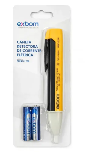 Caneta Detectora De Energia Elétrica Teste Tensão Sonora Bip