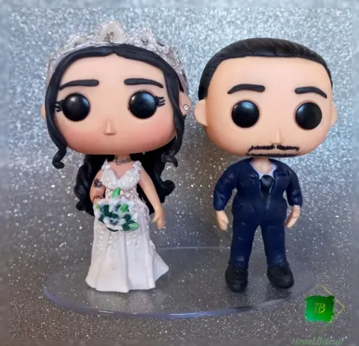 Noivinhos Funko Pop Personalizado