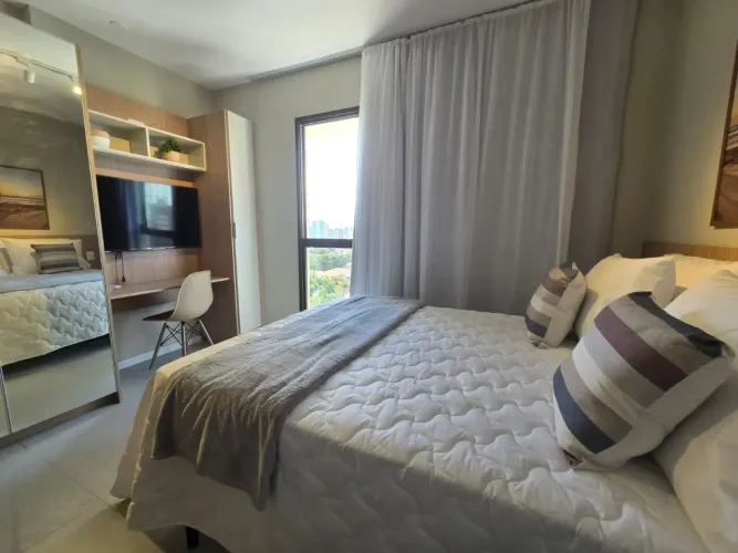 Imóvel para aluguel tem 21 m², mobiliadocom 1 quarto em Caminho das Árvores - Salvador - B