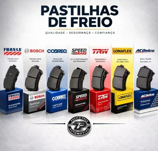 Pastilhas de freio ( Temos para todas as marcas e modelos de veículo )