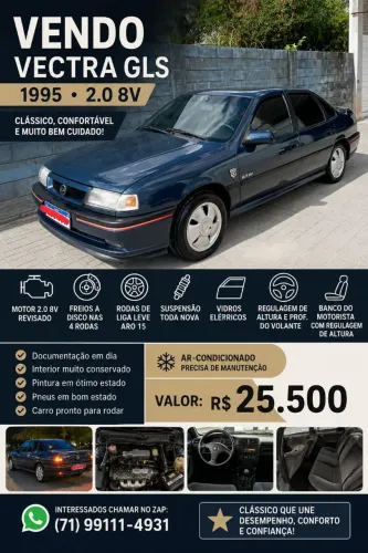 Chevrolet Vectra GLS/expres.2.2/ 2.0 E 2.0 CD 8V 1995