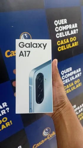 Samsung A17 na promoção saindo apartir de 899,99 disponível em boleto para Negativados.