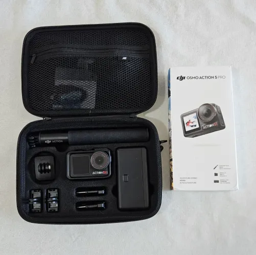 DJI Action 5 PRO + Cartão 256gb + NF e garantia