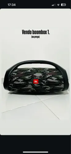 JBL BOOMBOX 1 (só pega no carregador) 