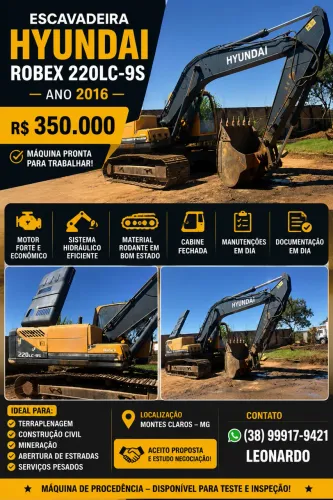 Escavadeira Hunday 22