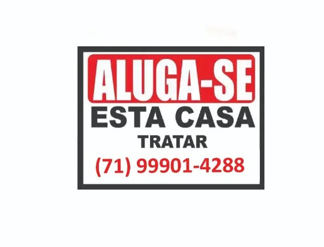 SERRINHA-BA - ALUGO CASA 3 QUARTOS COM SUITE, no Centro.
