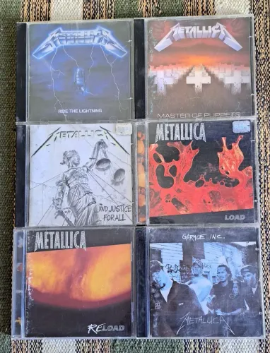 CDs ds banda Metallica 
