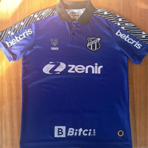 camisa original ceará sporting club comissão técnica roxa vozão 2022 2023 tamanho m