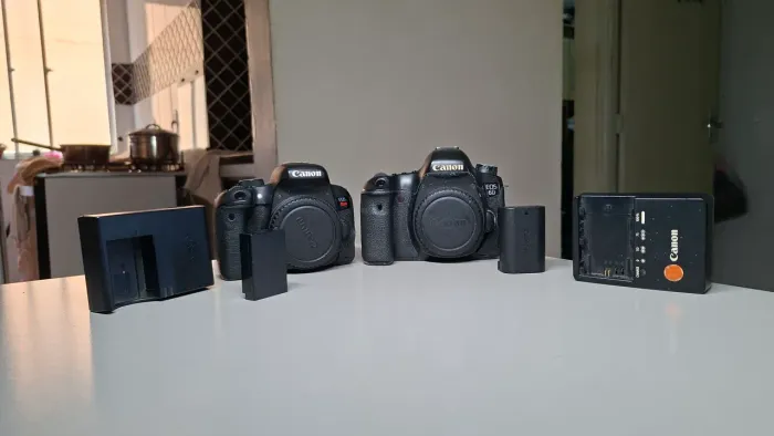Canon 6d + Canon t7i