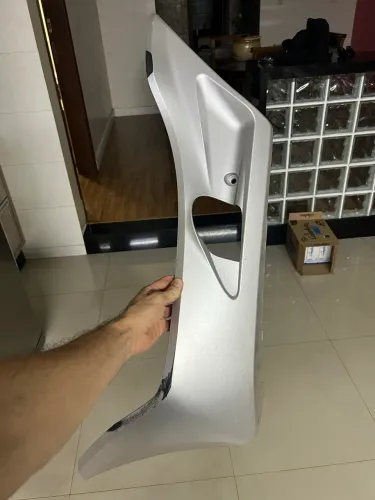 Paralamas inferior PCX 2016-2018 lado esquerdo, lado do pezinho