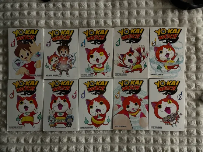 Mangás yo-kai Watch 1 ao 10