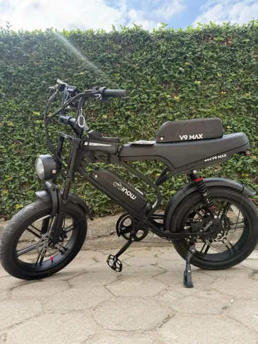 Bike elétrica V9 Max 2 baterias 2026 1000w Nfc inow