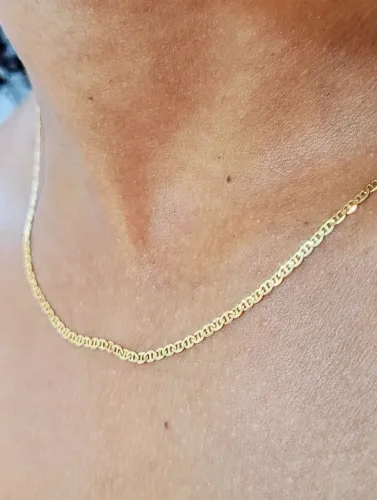 OPORTUNIDADE! Colar Mariner Ouro 18k