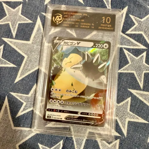 Carta Graduada Pokémon RPA 10 - Snorlax V, JP