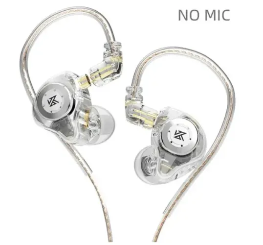 Fone De Ouvido Kz Edx Pro Dj Musicos Retorno Palco In-ear
