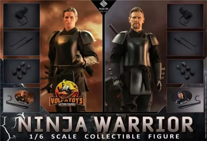2 Samurai - Ra?s al Ghul e Batman Present PT-SP17 = hot toys